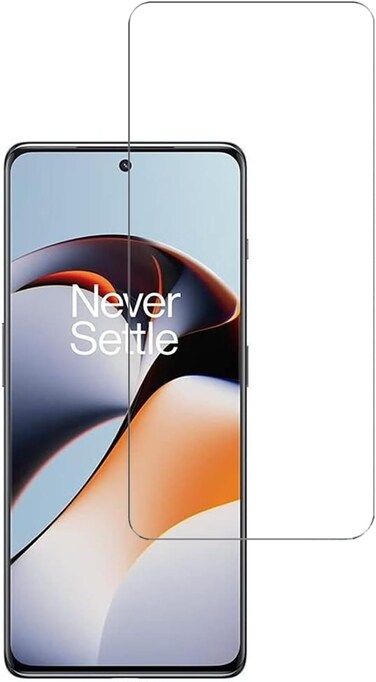 Muzz Tempered Glass Screen Protector for OnePlus Nord N30 SE, Clear, 9H Hardness, 0.33mm Thin, 3D ARC Edge, Anti-Explosion