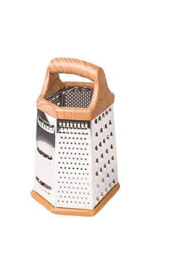Multi-Functional Grater Silver/Brown