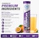 MG Complex Magnesium Effervescent Tablets   Magnesium Citrate with Vitamin B6 &amp; CoQ10   Supports Muscle Function, Relaxation &amp; Daily Wellness   Sugar-Free, Fast Dissolving   20 Tablets  Orange -Passion fruit Flavor
