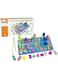 Early Learning Toys for Toddlers, Educational Wooden Board 5 in 1 Numbers Action Math Counting Fish Catching, Wooden Montessori Toys, Wooden Logarithmic Toy