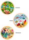 Large Piece Puzzles for Kids Children Wooden Puzzle 64 Pieces Educational Cartoon Puzzle Game Kids Toys Ocean