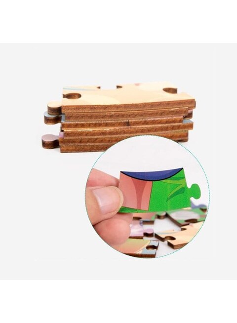 Large Piece Puzzles for Kids Children Wooden Puzzle 50 Pieces Educational Cartoon Puzzle Game Kids Toys Transportation