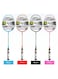 Whizz Badminton Racket S520 &ndash; Lightweight Full Carbon Fiber Frame, 4U (80-85g), Pre-Tensioned at 22lbs &ndash; Ideal for Intermediate &amp; Competitive Players, Blue