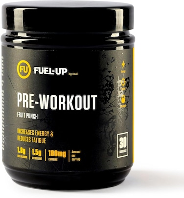 Fuel-Up Pre-Workout Fruit Punch Flavour Increase Energy and Reduce Fatigue 300 grams