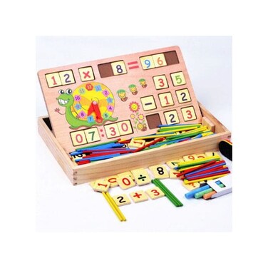 Digital Alphabet Math and General Skill Learning Educational Wooden Toy for kids