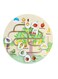 Wooden Number Maze with Sliders Preschool Educational Toy Learning Toys for 3 Year's, Kids Puzzles Game for Kids, Fruit Maze