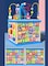 Wooden 5 in 1 Multipurpose ABC-123 Abacus Bead Maze Shape Sorter baby Activity Cube Toy