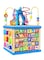 Wooden 5 in 1 Multipurpose ABC-123 Abacus Bead Maze Shape Sorter baby Activity Cube Toy