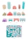 115pcs Colorful Building Blocks Sets Wooden Construction City Scene Traffic Bucket Creative DIY Assembly Toy Educational Toy