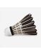 Whizz Badminton Shuttlecocks Warrior 6 &ndash; Black Goose Feather Skirt with Taiwan Fiber Cork, 6 Pcs Tube &ndash; Super Durable for Intense Matches