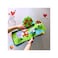 FATIO Felt Montessori Story Book Busy Board with DIY Page Sensory Toys for Basic Skill Learning, Travel Toys for Toddler Activity Developing Sensory Board