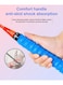 Whizz 2 pcs Badminton Racket Set T20 &ndash; Lightweight Aluminum Frame, Pre-Tensioned at 16lbs &ndash; Perfect for Family Entertainment, School Sports &amp; Beginners, Red