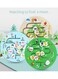 Wooden Number Maze with Sliders Preschool Educational Toy Learning Toys for 3 Year's, Kids Puzzles Game for Kids, Animal Maze