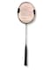 Whizz Badminton Racket S520 &ndash; Lightweight Full Carbon Fiber Frame, 4U (80-85g), Pre-Tensioned at 22lbs &ndash; Ideal for Intermediate &amp; Competitive Players, Black