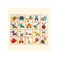 Wooden Pattern Blocks Geometric Shapes Animals Puzzle Early Educational Toys Tangram Set for Kids with 20 Design Cards