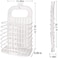 FITTO Hanging Laundry Basket, Foldable Laundry Hamper with Handles, Durable Eco-Friendly PP Material, Space-Saving Design for Home Storage