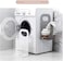 FITTO Hanging Laundry Basket, Foldable Laundry Hamper with Handles, Durable Eco-Friendly PP Material, Space-Saving Design for Home Storage
