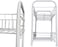 FITTO 2-Tier Fruit and Vegetable Rack, Metal Wire Kitchen Storage, Modern Decorative Storage Basket, Compact Organizer for Fruits &amp; Veggies, Durable and Easy to Clean, White