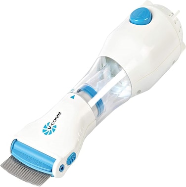 FITTO Electric Head Lice Comb - Allergy &amp; Chemical-Free Lice Removal, Removes Lice &amp; Eggs Safely