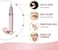 FITTO Electric Eyebrow Trimmer &amp; Epilator with Light &ndash; Painless Hair Removal for Women, Multifunctional and Upgraded Design, Precise and Gentle for Eyebrows, Face, and Body