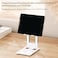 FITTO Aluminum PC Stand/Holder - Height Adjustable, Sturdy and Stable Phone & Tablet Holder, Anti-Skid Design, Compact and Portable