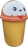 FITTO Cartoon Cap Bucket   10L Plastic Bucket with Fun Cartoon Lid   Multi-Purpose Bucket for Kids&rsquo; Room, Bathroom, Kitchen, or Office   Durable and Easy to Clean