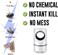 FITTO Non-Toxic Electronic Mosquito Killer Lamp &ndash; UV Light Fly Zapper with Powerful Cyclone, USB-Powered Insect Trap for Indoor and Outdoor Use, Safe for Bedrooms, Kitchens, Offices, and More