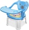 FITTO Baby High Chair for Toddlers, Comfortable and Safe Seating with Adjustable Height, Sturdy Design, Easy-to-Clean Tray, Lightweight and Portable, Ideal for Mealtime, Playtime, and Feeding