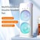 Fitto Portable Air Cooler with Humidifying Fan - Mini AC Unit, 3 Speeds, 7 LED Lights, USB Powered, Compact & Quiet for Office, Bedroom, Dorm, Outdoor Use - Evaporative Air Cooler for Personal Cooling
