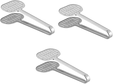 Fitto Stainless Steel Barbecue Tongs &ndash; Premium Quality, Extra Long, Heat-Resistant, Non-Slip Grip, Ideal for Grilling, BBQ, and Cooking &ndash; Durable Kitchen Tool