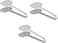 Fitto Stainless Steel Barbecue Tongs &ndash; Premium Quality, Extra Long, Heat-Resistant, Non-Slip Grip, Ideal for Grilling, BBQ, and Cooking &ndash; Durable Kitchen Tool