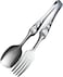Fitto 3-in-1 Fork Spoon Tong &ndash; Multifunctional Kitchen Utensil, Stainless Steel with Heat-Resistant Handles, Ideal for Serving, Cooking, and Grilling &ndash; Durable, Easy to Clean