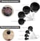 Fitto 8 PCS Measuring Cups and Spoons Set - Stainless Steel Stackable Measuring Cups & Spoons for Dry and Liquid Ingredients, Precise Measurement Tools, Dishwasher Safe, Ideal for Baking & Cooking