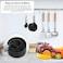 Fitto 8 PCS Measuring Cups and Spoons Set - Stainless Steel Stackable Measuring Cups & Spoons for Dry and Liquid Ingredients, Precise Measurement Tools, Dishwasher Safe, Ideal for Baking & Cooking