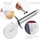 Fitto Pizza Cutters, Stainless Steel Sharp Blade, Comfortable Grip, Heavy-Duty Pizza Slicer for Easy Cutting, Dishwasher Safe, Professional Kitchen Tool for Pizzas, Pastries, and More