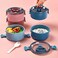 Fitto Red Double Layer Lunch Box   Stackable, BPA-Free, Leak-Proof Bento Box   Ideal for Kids &amp; Adults   Microwave &amp; Dishwasher Safe   Durable &amp; Stylish