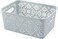 Fitto Kitchen Storage Box - Stackable, BPA-Free Food Containers for Pantry, Dry Goods, and Snacks - Ideal for Organizing Cabinets &amp; Countertops - Clear, Space-Saving Design