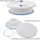 Fitto White Rotating Cake Stand - 360&deg; Rotating Cake Turntable for Decorating, Frosting, and Display - Non-Slip, Easy-Clean Surface - Ideal for Cakes, Cupcakes, Desserts, Baking Enthusiasts