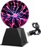 Fitto 6 Inch Magic Plasma Ball Lamp - Sound Sensitive, Interactive Plasma Globe for Kids & Adults - Educational, Touch Activated Lightning Ball, Perfect for Home Décor, Science Projects, and Parties