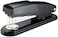 Fitto Metal Half-Strip Stapler 24/6, 26/6 - Heavy Duty, Black Office Stapler for 20-25 Sheets - Durable Desktop Stapler for Home, School, and Office Use - Easy Loading, Anti-Jam Mechanism
