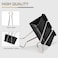 Fitto Binder Clips - Heavy Duty Metal Clamps for Organizing Papers, Files, Office Supplies, and Schoolwork - Durable, Reusable, Ideal for Home, Office, and Classroom Use (12Pcs 32mm, Black)