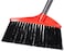 Fitto Broom and Dustpan Set - Heavy Duty Metal Handle, Upright Stand, Long Handle for Easy Sweeping, Compact Design for Home, Office, and Kitchen, Indoor & Outdoor Cleaning Supplies