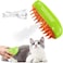 Fitto Cat Steam Brush, 3-in-1 Multifunctional Pet Grooming Tool - Steamer, Brush &amp; Deodorizer - Easy Clean, Efficient Pet Hair Removal, Adjustable Temperature for All Fur Types