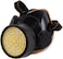 Fitto Chemical Respirator Mask with Single Cartridge, 1-Way Protection   Industrial Gas Mask for Dust, and Vapors   Adjustable, Lightweight, and Durable Face Shield for Safe Breathing