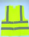 Fitto Reflective Vest - Sleeveless Yellow Working Clothes for Safety   High Visibility Reflective Gear for Construction, Traffic, Road Work, Outdoor Activities, and Night Work