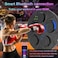 Fitto Music Boxing Machine Wall Mounted &ndash; Interactive Rhythm Game with LED Light Display, Home Fitness Boxing Training Machine for Adults &amp; Kids, Bluetooth Music Synchronization, Punch Training