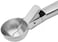FITTO Stainless Steel Trigger Ice Cream Scoop - Durable, Ergonomic Design for Effortless Serving, 18.8 CM Length, Perfect for Home, Kitchen, Bars, and Parties
