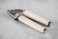 FITTO Stainless Steel Garlic Press – Ergonomic Kitchen Essential for Crushing Garlic and Shallots, Removable Basket for Easy Cleaning, and Durable Construction
