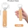 FITTO Wooden Bottle Opener - Portable Beer Bottle Opener for Drinks, Wooden Handle, Ideal for Home, Pub, Outdoor Use, Great Gift for Men
