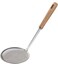 FITTO Stainless Steel Oil Filter Spoon - Fast Filtering Drain Scoop with Ergonomic Design and Fine Mesh Sieve for Efficient Oil Removal, Heat-Resistant with Hanging Hole
